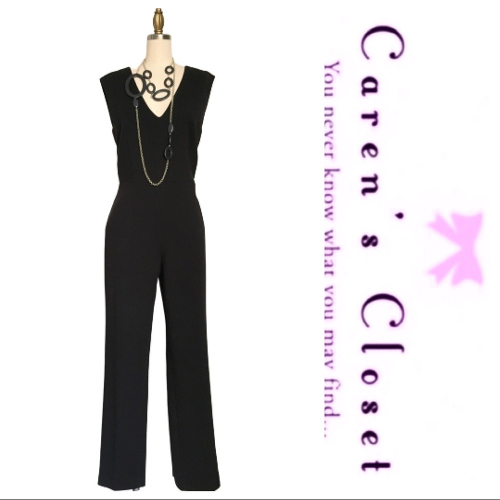 Micheal Kors Black Knit Jumpsuit - Picture 2 of 8